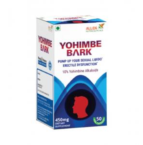 Allen nutraceutical yohimbe bark 450mg capsule